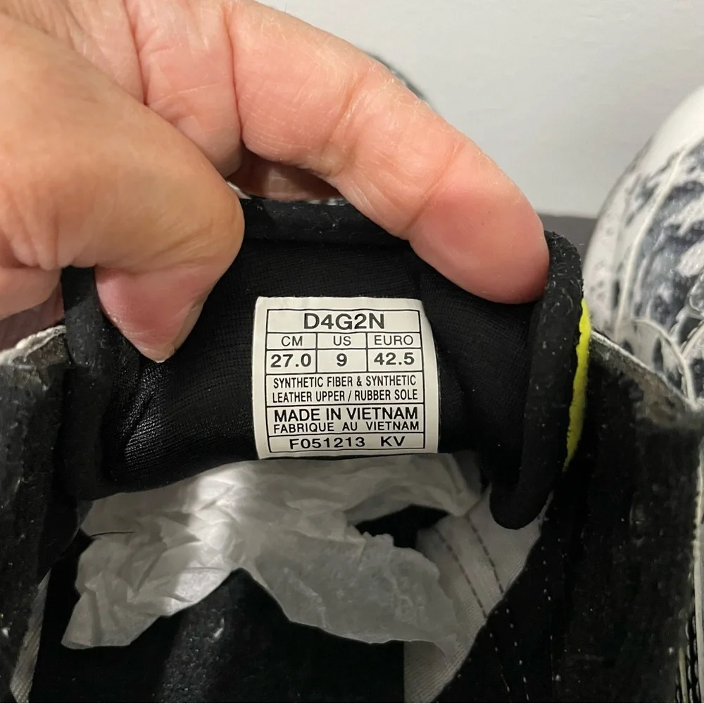 Onitsuka Tiger X Andrea Pompilio Collaboration Sneaker Men’s 9 - Blotted Black - Picture 12 of 14